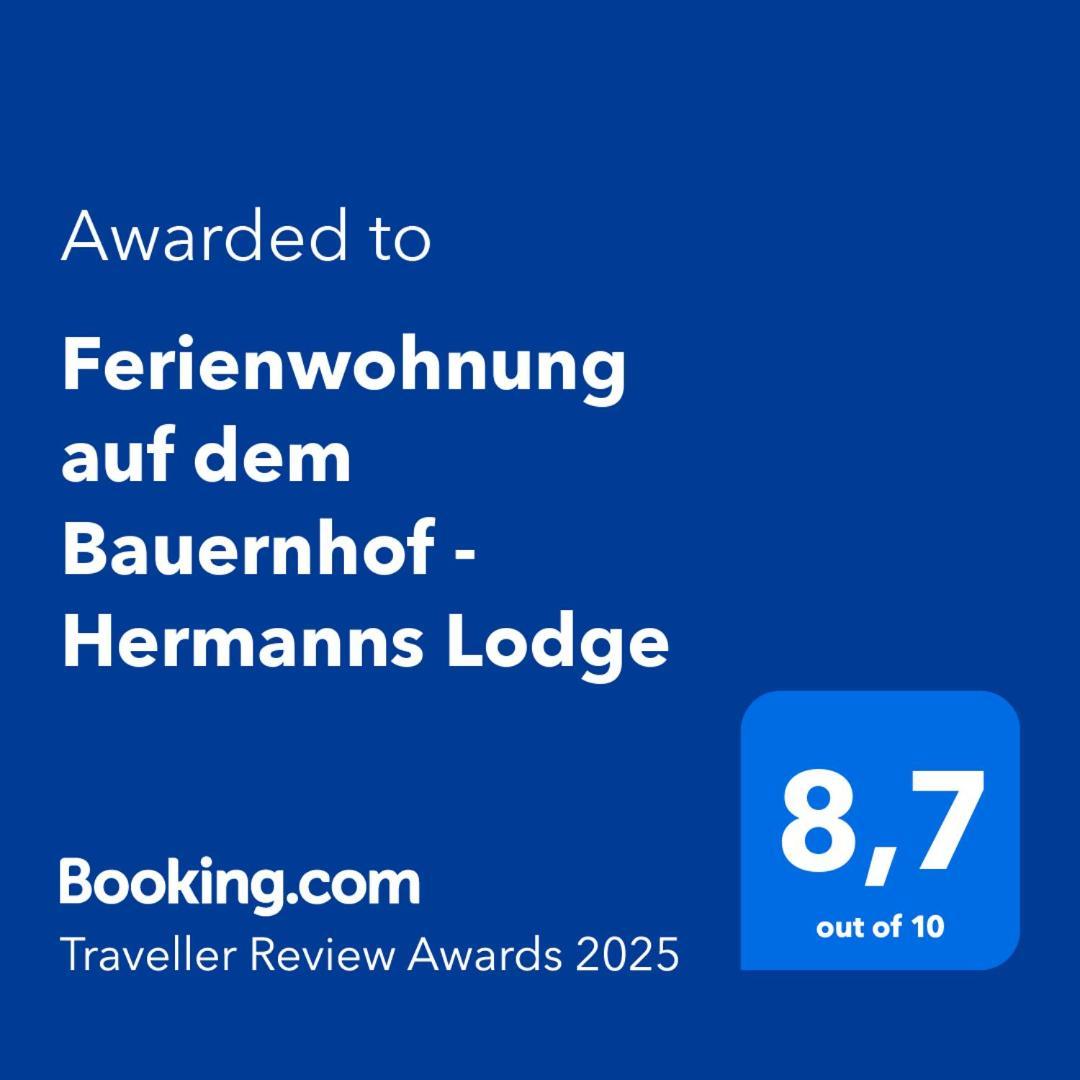 Ferienwohnung Auf Dem Bauernhof - Hermanns Lodge Strassenhaus Екстериор снимка